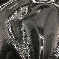 Cuir artificiel brillant en microfibre PU élastique de 1,2 mm d'épaisseur pour chaussures, sacs, meubles, canapés, chaises