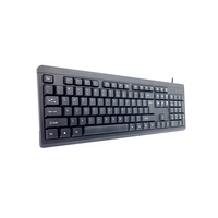 Logo personnalisé couleur pleine taille 104/105 touches USB standard filaire clavier de bureau opération K-312U PC portable de bureau