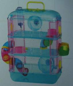 Köpek kafesi plastik Hamster kafesi üç kürek - Product Image 5
