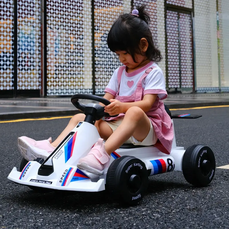 Çocuklar için elektrikli yarış arabası binmek için arabalar elektrikli Go Kart yarış