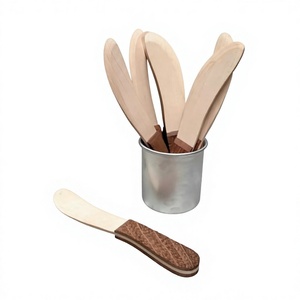 Juego de Cuchillos para Queso de Madera, Diseño Minimalista, Acabado Espejo, Ecológico, para Bodas, Cuchillo para Untar Mantequilla - Product Image 3
