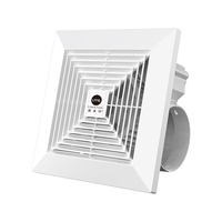 Ventilateur d'extraction électrique silencieux pour toilettes, cuisine, salle de bain, avec moteur en cuivre, en plastique, OEM/ODM