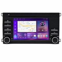 Radio Estéreo para Auto Android de 8 Núcleos y 8+256 GB con GPS y Navegación para Porsche Cayenne 2003-2010, Reproductor Multimedia para Tablero, Car Play, Auto DSP