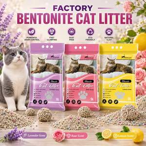 Wholesale Cat Litter <b>Sand</b> Arena Sanitaria Para Gatos Low Dust Sanitary <b>Sand</b> for Cats Free Sample - Product Image 1