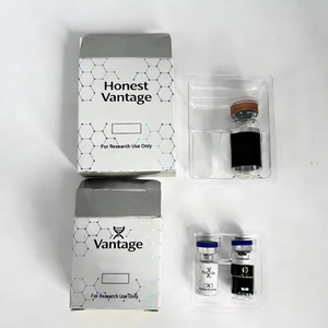 Eco-Friendly vial Box and Bottle Label Printing Shiny Hologram Paper Box 3ml 10ml Peptide Vial Packaging - Product Image 5