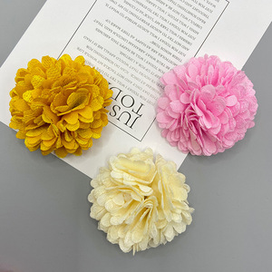 Artificial Silk Chrysanthemum Flower Handmade DIY Hair Accessories Clothing <b>Shoes</b> Bags <b>Decorations</b> Wholesale - Product Image 4