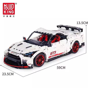 Mould King 13172 3358PCS Serie de Coches, Coche Deportivo Blanco '<span class=keywords><strong>God</strong></span> <span class=keywords><strong>of</strong></span> <span class=keywords><strong>War</strong></span>', Modelo de Bloques de Construcción, Juguete Educativo Técnico, Regalo Festivo - Product Image 6