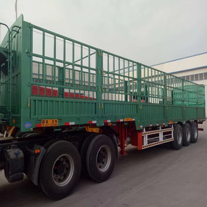 ZHONGSHENGTIANQI 2 & 3 essieux élevage semi-remorque 150 KG charge utile pour le transport d'entrepôt agricole conception de clôture latérale durable - Product Image 5