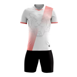 Vêtements de sport en sublimation 100% polyester, maillot de foot à manches courtes, maillot de foot - Product Image 6