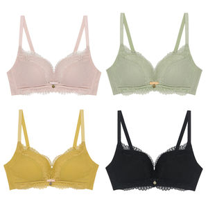 Высококачественный красивый Однотонный женский Мягкий Бесшовный бюстгальтер без косточек - Product Image 6