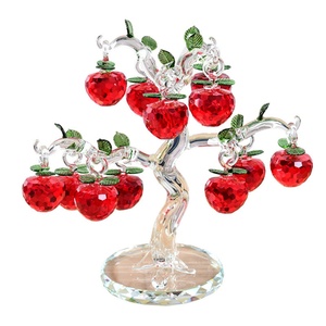 Árbol de la Fortuna de Cristal al por Mayor, Elegante Mueble para Vino y TV para Sala de Estar, Adornos para Decoración del Hogar, Regalos de Inauguración y Boda - Product Image 1