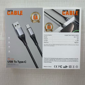 Usb C để USB C cáp phí 1.2m Loại C PD sạc 65W cáp cho iPhone 17 16 bện Nylon siêu nhanh dữ liệu cáp cho Samsung - Product Image 2