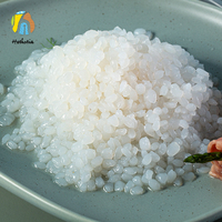Riz rond konjac végétalien hypocalorique à faible IG couscous Shirataki instantané disponible en boîte ou en sac