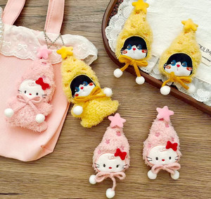 Porte-clés en peluche Kawaii mignon, breloques moelleuses à suspendre pour <span class=keywords><strong>sac</strong></span> à <span class=keywords><strong>dos</strong></span>, cadeau pour enfants et filles, accessoire de <span class=keywords><strong>sac</strong></span> DIY, porte-clés animal doux - Product Image 1
