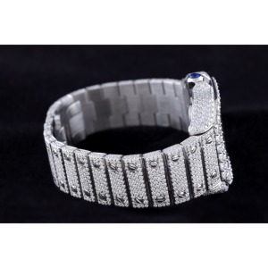 Montre automatique mécanique de luxe pour homme Miyota, en acier inoxydable, avec logo personnalisé, sertie de diamants Moissanite VVS, 35 mm, pour le dropshipping - Product Image 5
