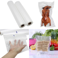 Anpassung Größe Dicke Großhandel Vakuum ier gerät Lebensmittel beutel Vakuum Lebensmittel Kunststoff PE Lebensmittel paket Candy Bag Heiß siegel