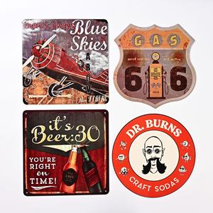 Targa in Metallo Vintage Personalizzata con <span class=keywords><strong>Immagine</strong></span> 'Aperto/Chiuso', Decorazione Murale per Negozio, Segnale per Bagni, Guida Stradale, Poster - Product Image 6