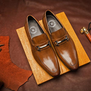 New Style Fashionable Dress <b>Shoes</b> <b>for</b> <b>Men</b>-Wedding & <b>Party</b> Custom-made Hand Lace-up <b>Shoes</b> Height Increasing Breathable Anti-Slip - Product Image 5