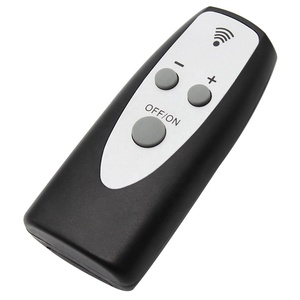 吊扇遥控器3按钮黑色遥控器壁炉空气净化器冷却器风扇加湿器家用电器 - Product Image 2