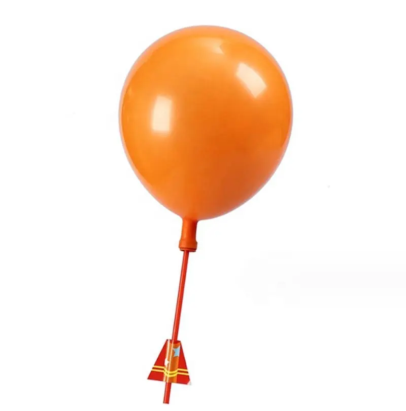 2023 Lustiges Physik-Experiment Selbst gemachter Ballon hubschrauber DIY Material Home School Educational Kit Kinder geschenk