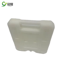 Packs de refroidissement modernes non toxiques Bloc de congélation HDPE en plastique dur réutilisable pour l'extérieur Briques de glace en gel transparent PCM réutilisable non toxique