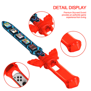 Funda de almacenamiento de cartas de juego, para <span class=keywords><strong>Switch</strong></span>, Master sword shape - Product Image 3