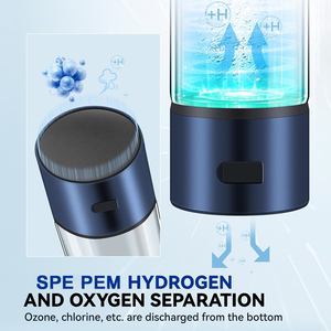 Biểu Tượng Tùy Chỉnh Thiết Kế Mới Hydrogen Chai Nước Máy Phát Điện Với Spe/pem Điện Công Nghệ Hydrogen <span class=keywords><strong>Ionizer</strong></span> Nước Máy - Product Image 3