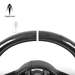 Volant de course personnalisé en Alcantara et fibre de carbone pour <span class=keywords><strong>Audi</strong></span> TTS R8 <span class=keywords><strong>TT</strong></span> S3 MK2 MK3 A3 A4 A5 A6 A7 A8 Q3 Q5, convertible - Product Image 2