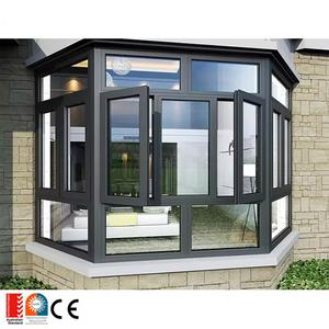 Fenêtres extérieures en aluminium sur mesure, design moderne, grandes fenêtres à <span class=keywords><strong>baie</strong></span> et à arche en aluminium avec cadre en verre <span class=keywords><strong>fixe</strong></span> - Product Image 3