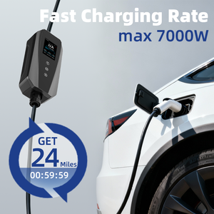 <span class=keywords><strong>Chargeur</strong></span> de voiture électrique portable GDON <span class=keywords><strong>32A</strong></span> 7kW <span class=keywords><strong>Type</strong></span> <span class=keywords><strong>2</strong></span>, <span class=keywords><strong>monophasé</strong></span>, avec câble de 3,5 m, pour la maison - Product Image 2