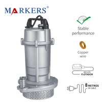 Pompe submersible à eau avec moteur de 4 pouces, conception de colle pour l'irrigation par câble MARKERS, économie d'énergie, fil de cuivre, hélice en aluminium