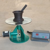 Mesa de flujo de mortero de cemento NLD-3 compatible con las normas EN ASTM UNI ISO para pruebas de fluidez de mortero, cal y yeso