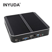 Mini PC Industrial Personalizable Directo de Fábrica, Intel Core I3, 4GB RAM, 128GB SSD, Windows 10/11, Enchufe US/CN, Soporte para Logotipo OEM