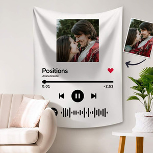<span class=keywords><strong>Tapisserie</strong></span> personnalisée pour chambre à coucher Votre texte <span class=keywords><strong>Photo</strong></span> Couleurs Tenture <span class=keywords><strong>murale</strong></span> Image personnalisée Art Décor pour salon Cadeau Famille Maison - Product Image 3
