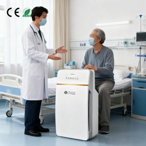 เครื่องฟอกอากาศแบบพกพาสำหรับใช้ในบ้าน พร้อมรายงานคุณภาพอากาศแบบเรียลไทม์และการควบคุมผ่าน <span class=keywords><strong>Wifi</strong></span> ใช้งานได้กับทั้งบ้าน - Product Image 1