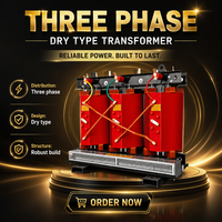 Transformateur de distribution triphasé sec SCB11-10 0,4 kV 10 kV 400 V 50 Hz 60 Hz