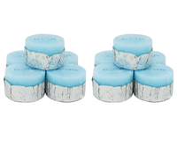 16 cubes de carburant solide en aluminium, à combustion longue durée, pour usage commercial hôtelier. 10g