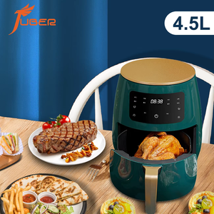 Silver <span class=keywords><strong>Crest</strong></span> 4.5L/6L Friteuse à air <span class=keywords><strong>de</strong></span> style moderne Contrôle numérique tactile <span class=keywords><strong>Vente</strong></span> directe d'usine Huile <span class=keywords><strong>de</strong></span> cuisson saine Prise électrique US - Product Image 6