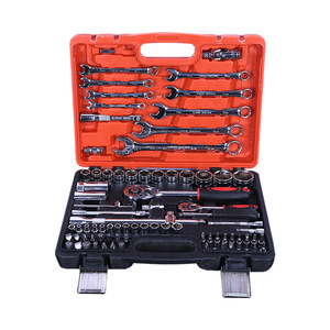 Anbaolu 82 Piece Socket Set Chrome Vanadium Steel Auto Repair Tool Kit With Combination Wrenches - Product Image 3