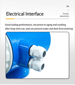 เครื่องวัดการไหลของน้ำแบบแม่เหล็กไฟฟ้าสำหรับอุตสาหกรรม RS485เหล็กกล้าคาร์บอน - Product Image 4