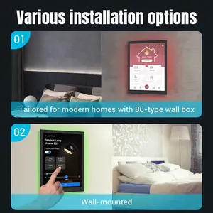 Tableta de Control Inteligente para el Hogar de 15.6 Pulgadas, Pantalla Táctil Android Montada en la Pared, Panel de Automatización Wi-Fi para Casa y Hotel - Product Image 5