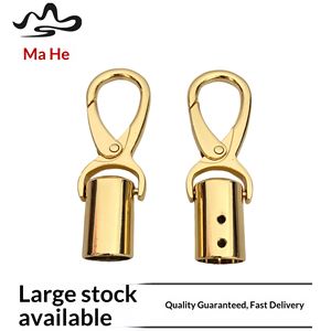 Al por mayor: Colgante de borla con cadena creativa DIY, de metal, con gancho de sujeción para campana, color oro claro, accesorio para equipaje - Product Image 2