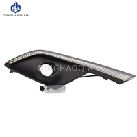 Lampu berjalan siang hari LED DRL mobil, 2 buah untuk Mazda CX-3 CX3 2015 2016 2017 2018 2019 2020 dengan fungsi sinyal belok kuning