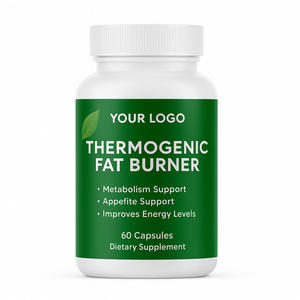 Capsules brûle-graisses thermogéniques à vente chaude Formule à base de plantes naturelles Logo personnalisé Complément alimentaire pour la santé - Product Image 2