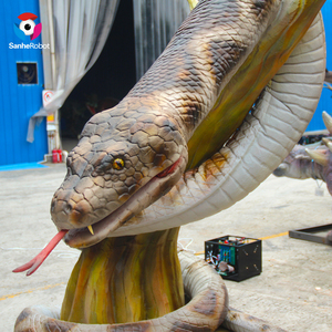 A Grandezza naturale Animatronic Simulazione Animale Serpente Avvolgere la Albero - Product Image 4