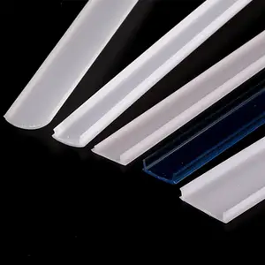 Lampshade Factory Sales Custom PC Arc Diffusion LED Plastics Lampshade Linear Light Cover