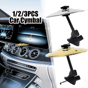 Mini Tambor de Coche HH de 5.5 Pulgadas con Clip para Rejilla de Ventilación, Material ABS, para Amantes de la Música, Accesorio Divertido para Conducir con Gancho Ajustable - Product Image 1