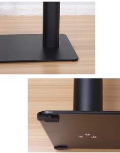 בסיס שולחן אוכל ממתכת שחורה, יצוקה, מצופה אבקה, עמידה במיוחד - Product Image 4