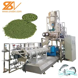 5ton/h Automatic Aquarium Floating Fish Feed and Aquatic Feed Production Line Fish Feed Pellet Machine