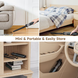 Gran oferta <span class=keywords><strong>de</strong></span> <span class=keywords><strong>Amazon</strong></span>, <span class=keywords><strong>aspiradora</strong></span> <span class=keywords><strong>de</strong></span> <span class=keywords><strong>mano</strong></span> sin escobillas, <span class=keywords><strong>aspiradora</strong></span> <span class=keywords><strong>de</strong></span> coche inalámbrica <span class=keywords><strong>de</strong></span> 16kPa, <span class=keywords><strong>aspiradora</strong></span> portátil diseñada para polvo con una <span class=keywords><strong>mano</strong></span> - Product Image 2